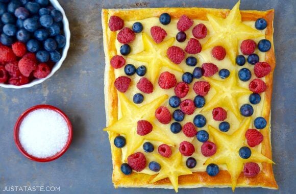 Fruit Tart With Vanilla Pastry Cream