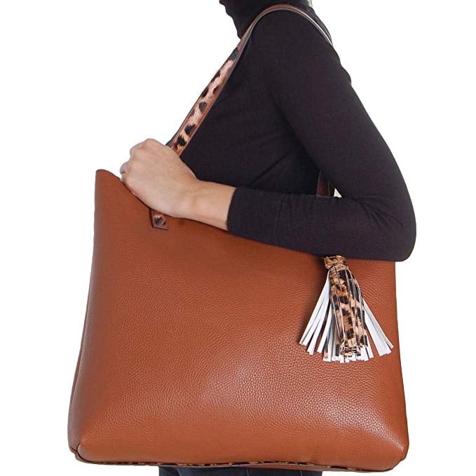 Humble Chic Large Reversible Leather Tote