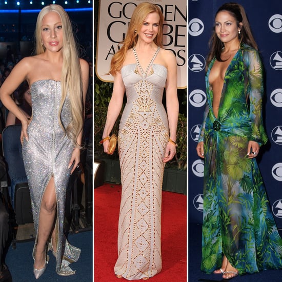 Celebrities Wearing Versace Pictures