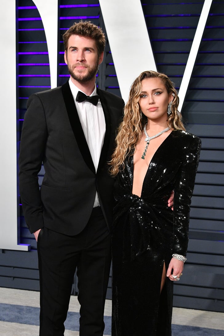 Miley Cyrus Vanity Fair Oscar Party Dress 2019 Popsugar Fashion Photo 10 7023