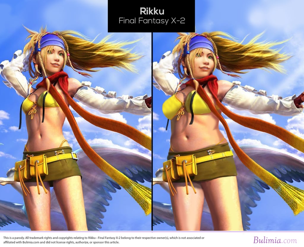 Rikku Final Fantasy X 2 Female Video Game Characters With Realistic Bodies Popsugar Australia Tech Photo 9