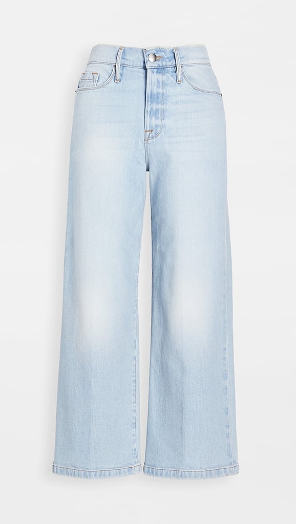 FRAME Ali Wide Crop Jeans