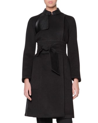 One extravagant thing I would buy myself is a cashmere Armani coat ($8,945).