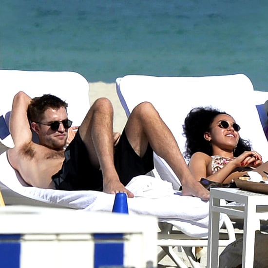 Robert Pattinson and FKA Twigs in a Bikini in Miami
