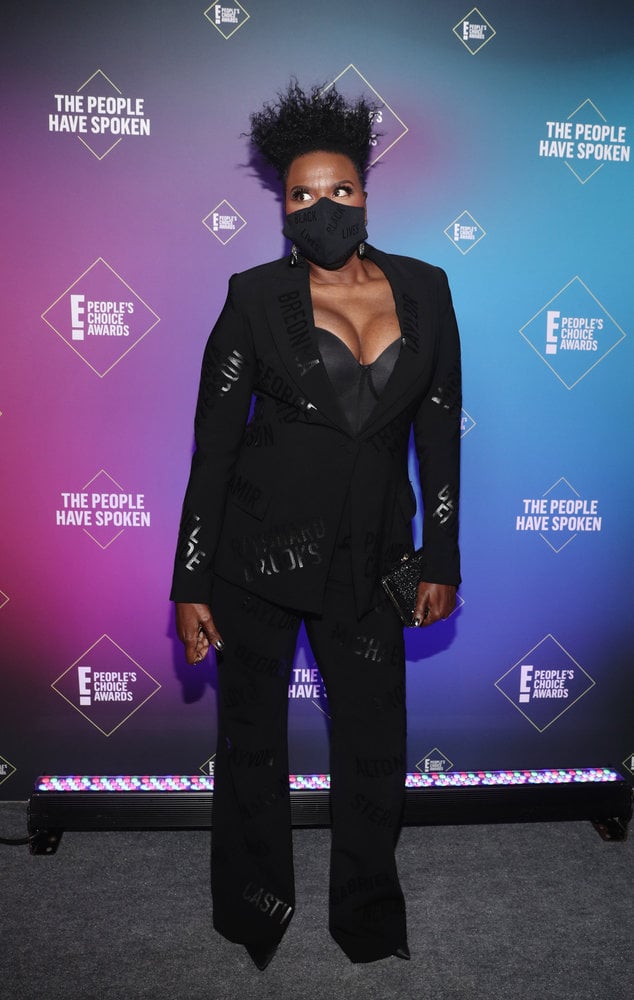 Leslie Jones's Black Lives Matter Christian Siriano Suit