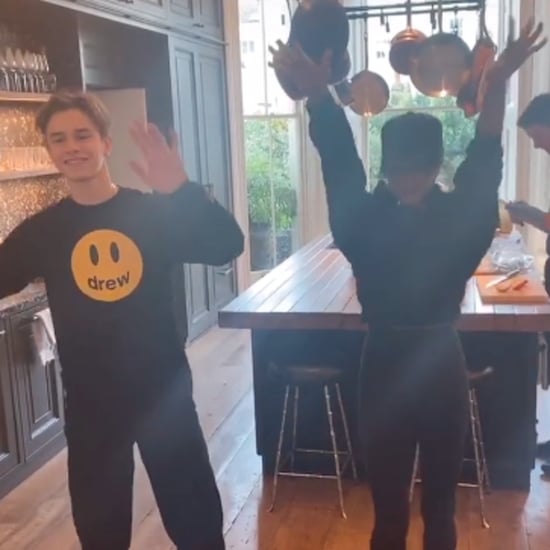 Victoria and Romeo Beckham Dancing to Spice Girls on TikTok