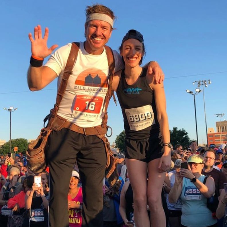 Joanna Gaines Supporting Chip For His First Marathon POPSUGAR Family