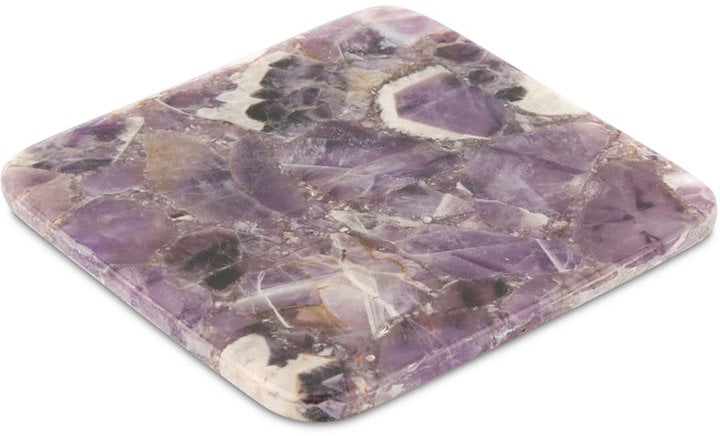 Amethyst Square Coaster