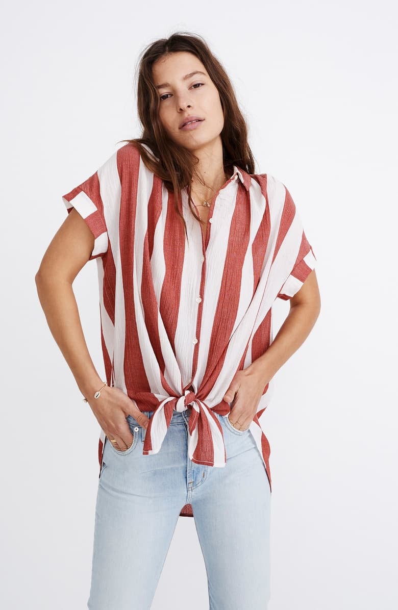 Madewell Central Tunic | 15 New Tops So 