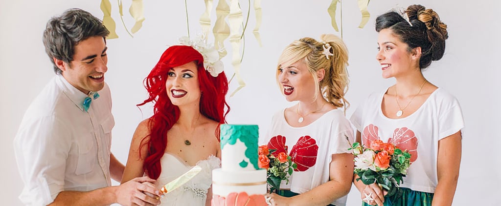 Hipster Little Mermaid Wedding