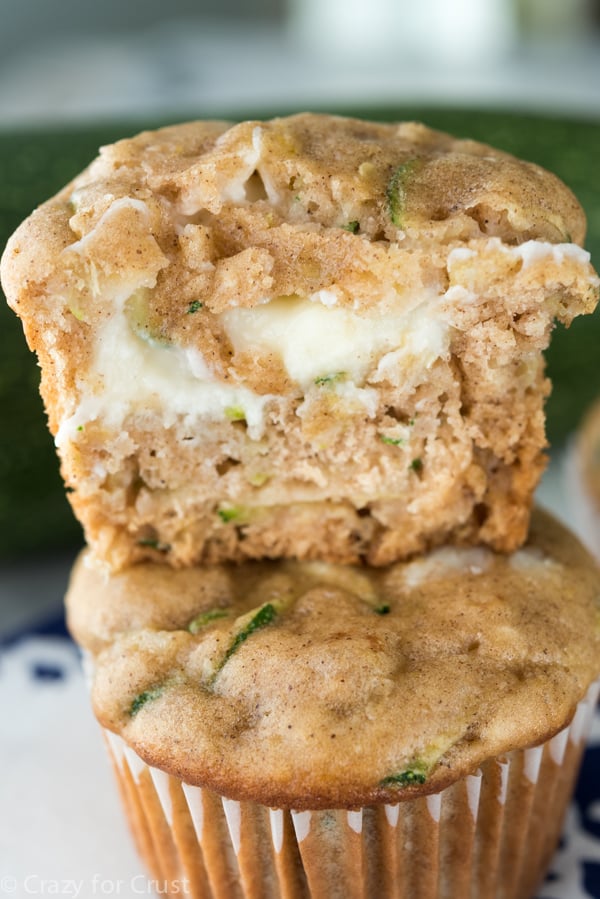 Zucchini Cream Cheese Muffins Desserts With Zucchini to Add