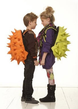 dinosaur backpack with spikes