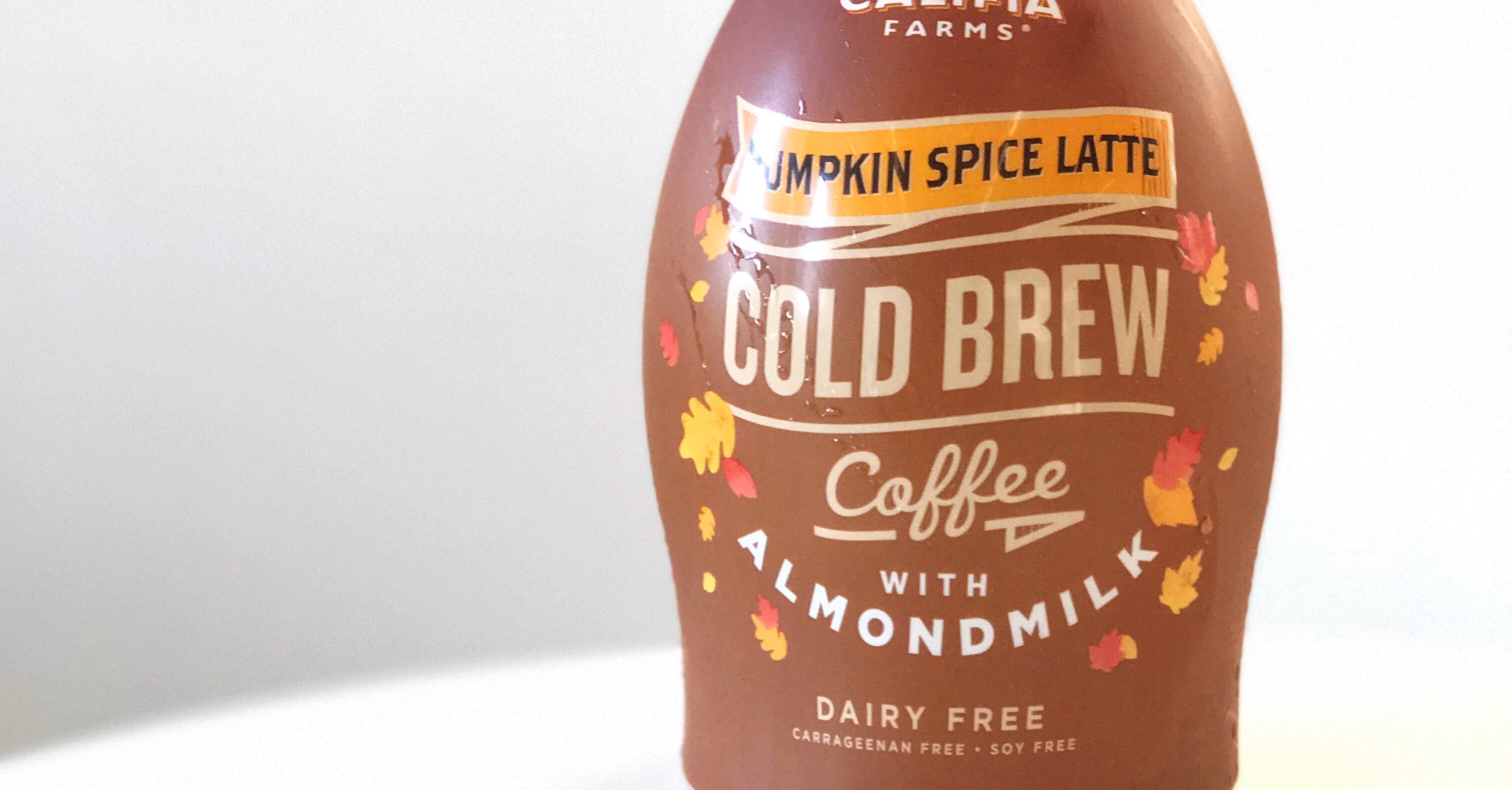 Califia Farms Almond Milk ColdBrew Pumpkin Spice Latte POPSUGAR Fitness