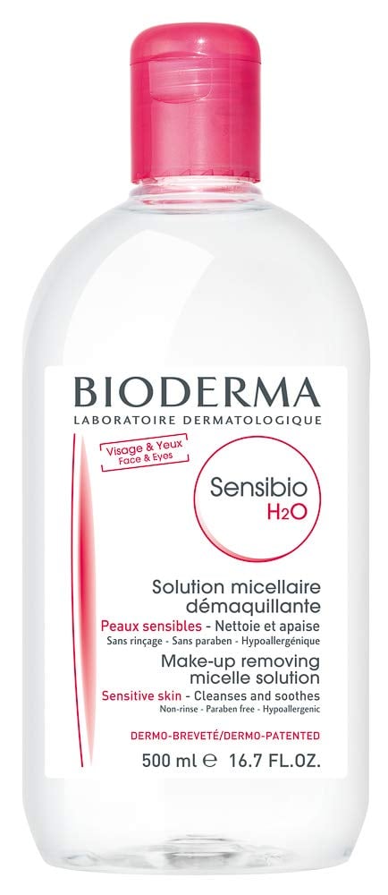 Bioderma Sensibio H2O Soothing Micellar Cleansing Water and Makeup Removing Solution