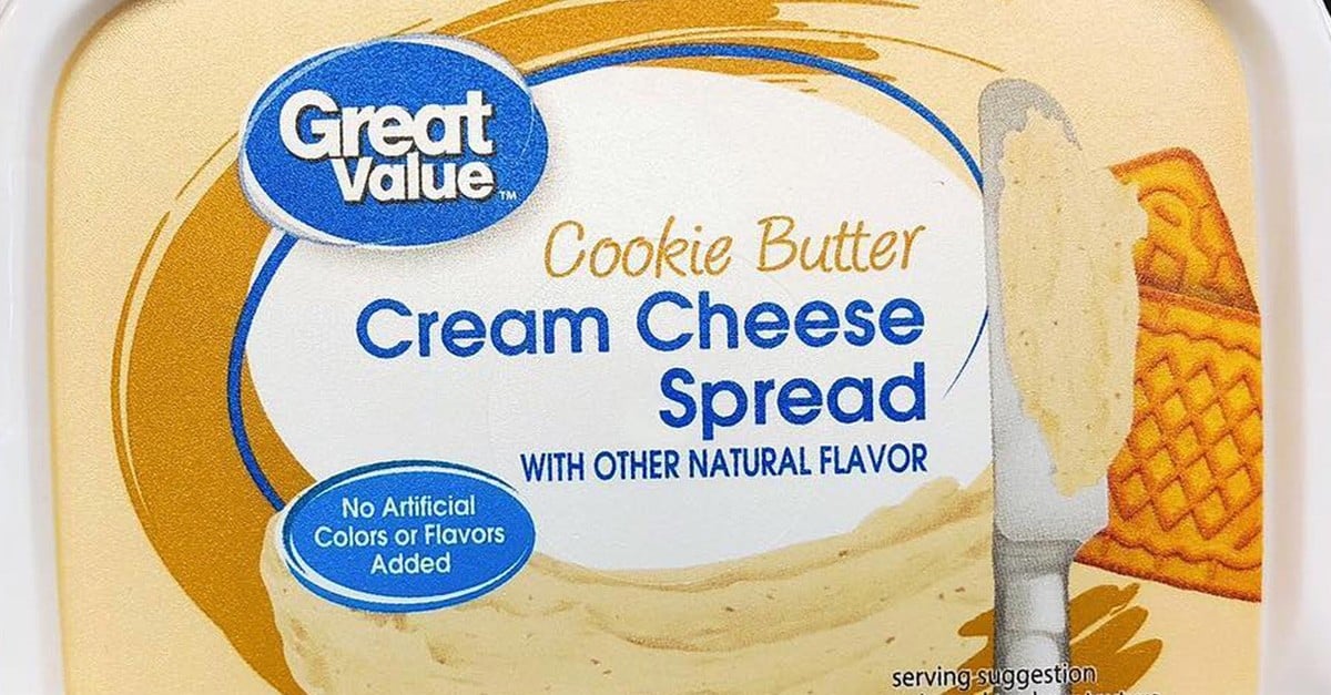 Great Value Cookie Butter Cream Cheese | PS Food