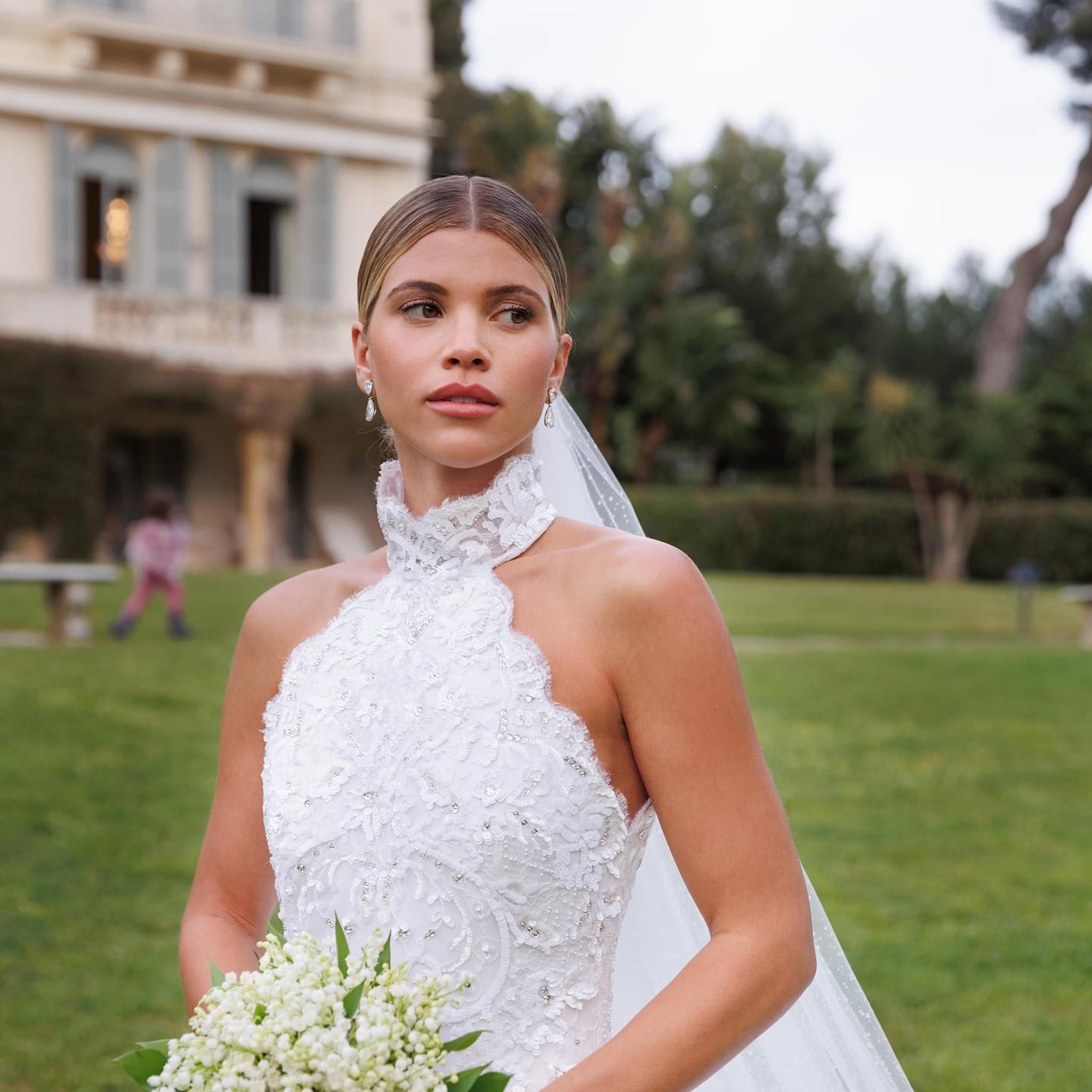 Famous Models Wearing Chanel Couture Wedding Dresses