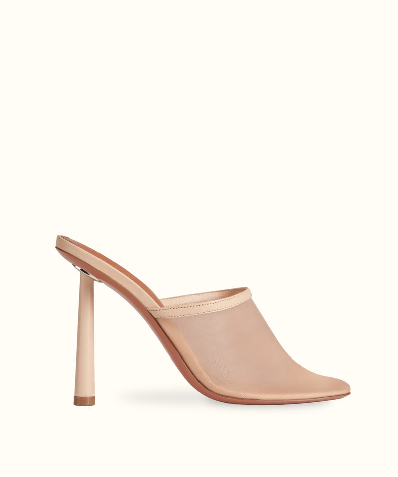 Fenty Meshy Mules in Nude