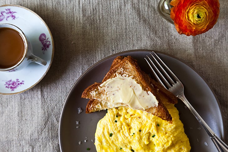 Day 9 (Weekday): Poached Scrambled Eggs With Toast