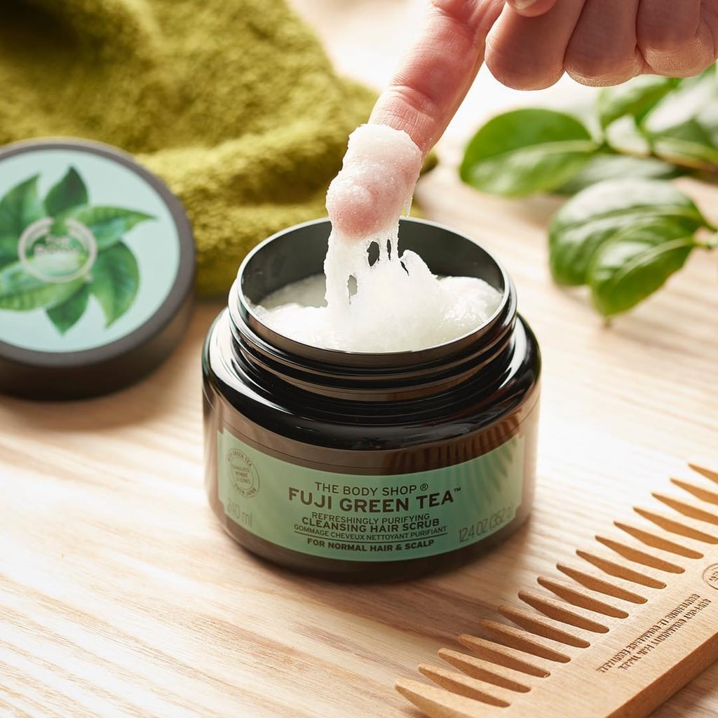 The Body Shop Green Tea Hair Scrub POPSUGAR Beauty UK