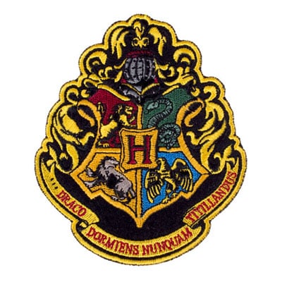 Hogwarts Crest Patch ($8)