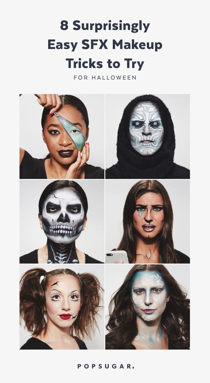 8 Halloween Special Effects Makeup Tricks With Photos