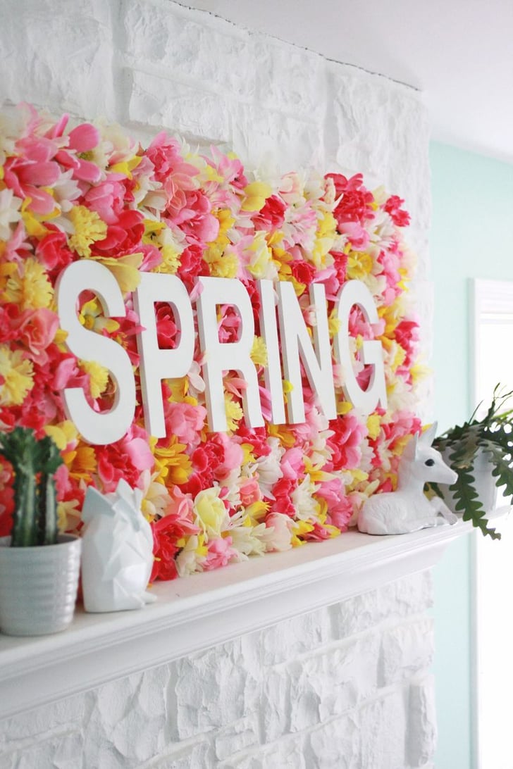Floral Sign | Flower DIYs For Spring | POPSUGAR Smart Living Photo 2