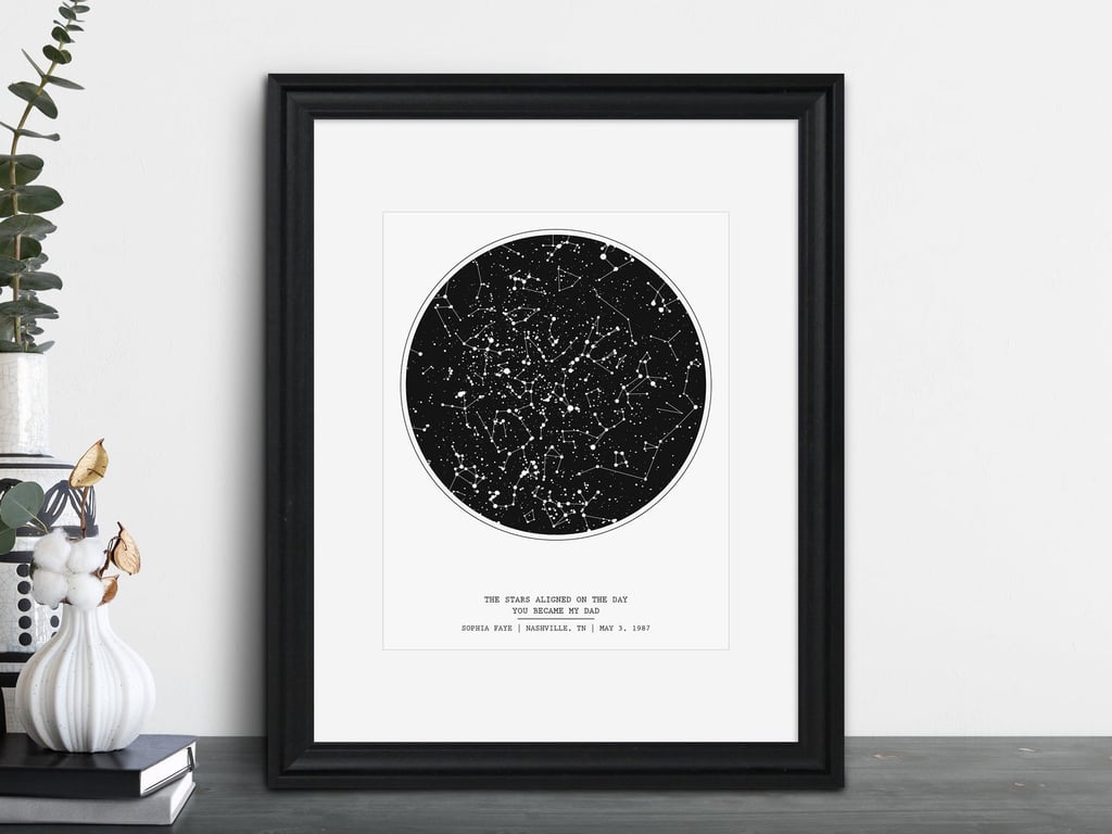 Personalized Night Sky Father Daughter Print