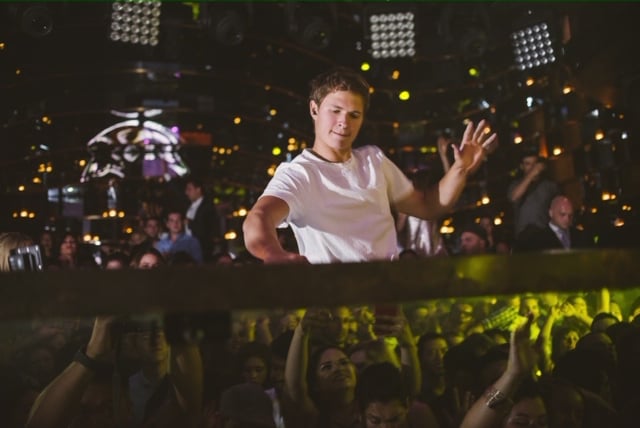 Ansel Elgort DJ Pictures August 2015