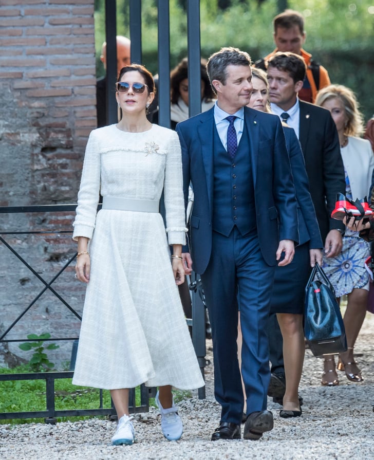Princess Mary in Nike Sneakers in Rome 