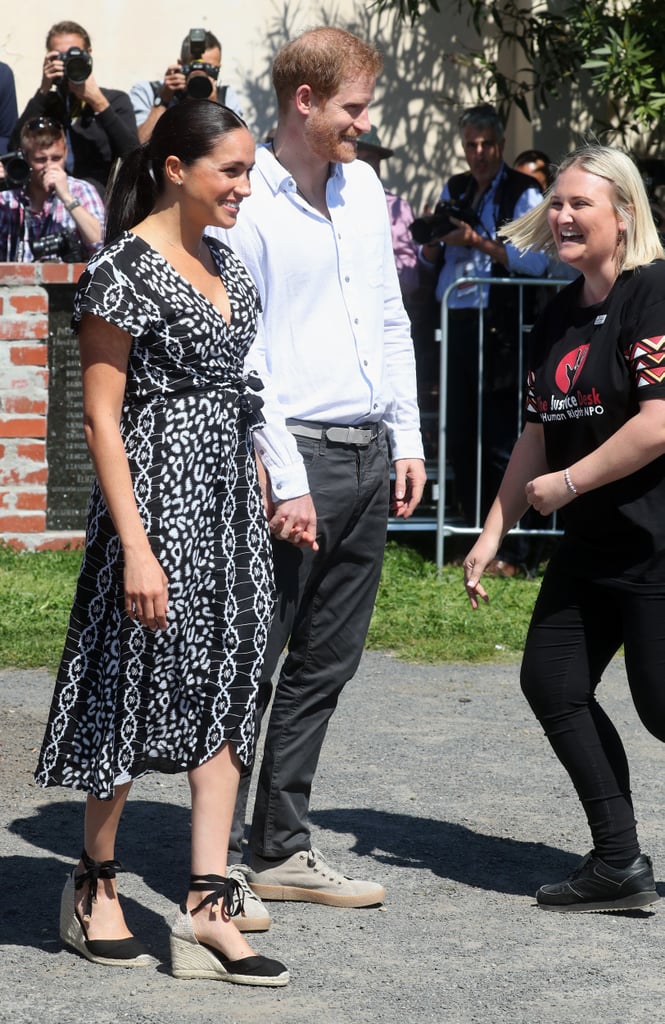 Meghan Markle's Wrap Dress South Africa September 2019