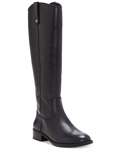 best knee high black boots