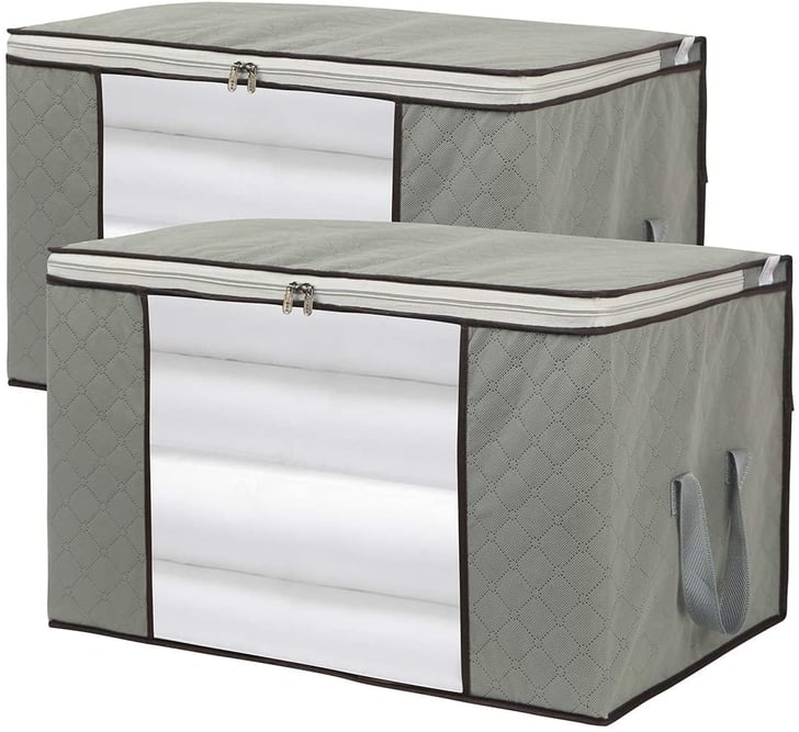 WoolBlanket Storage Szxc 2Pack Foldable Large Storage Bags 26