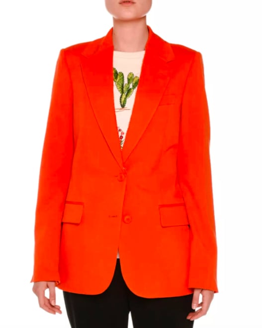 Stella McCartney Frayed Blazer