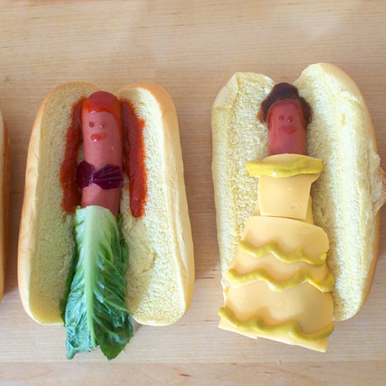 Disney Princesses as Hot Dogs