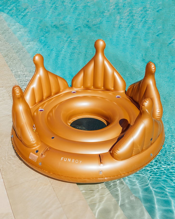 Royal Crown Island Float Best Pool Floats 2019 POPSUGAR Family Photo 30