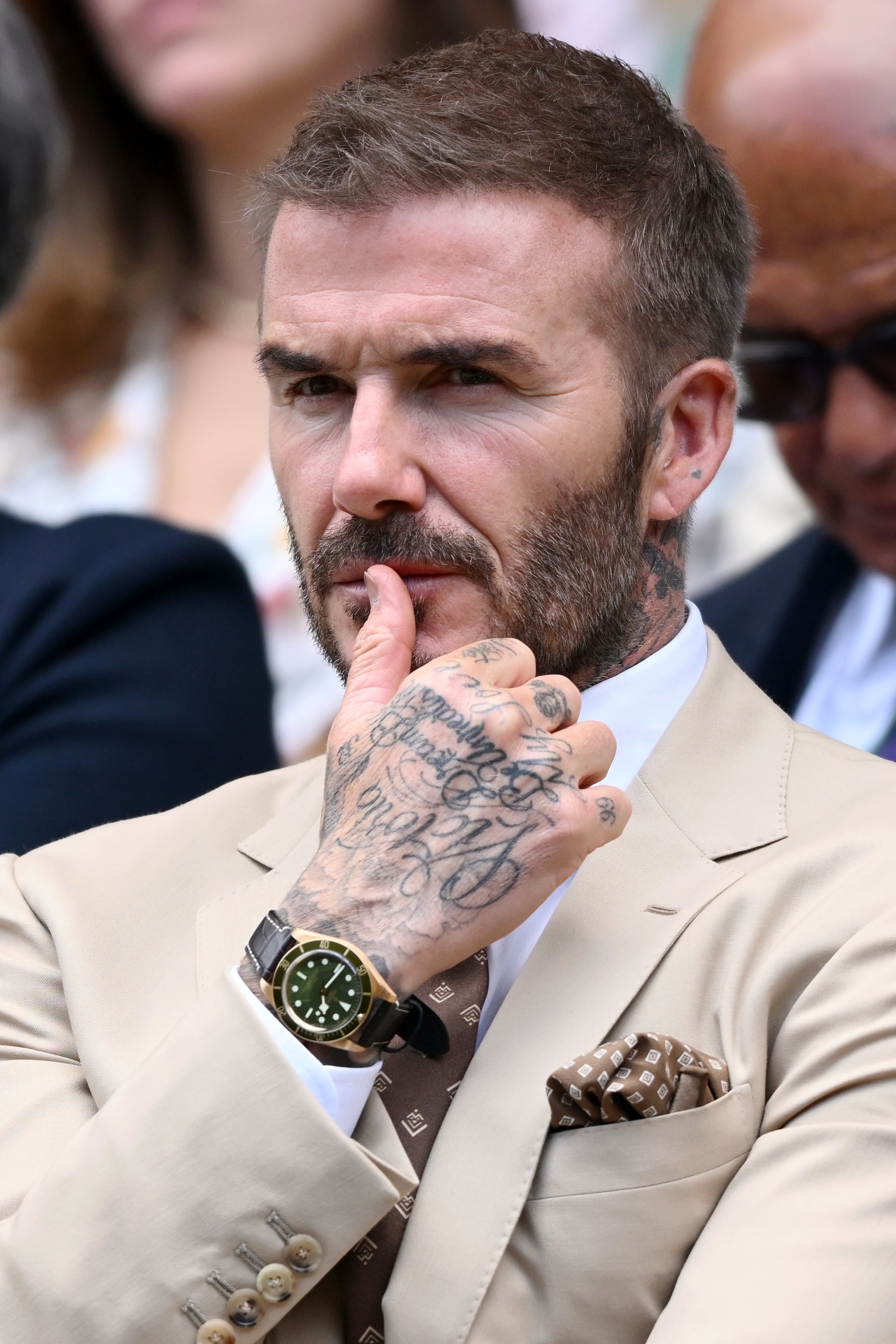 David Beckham reveals new pictures of Harper Seven tattoo  Marie Claire UK