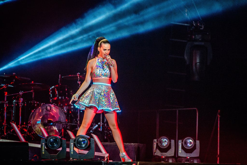 Katy Perry wowed on stage at her concert in Amsterdam on Monday.