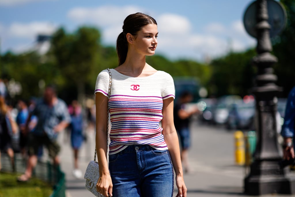 red striped shirt outfit