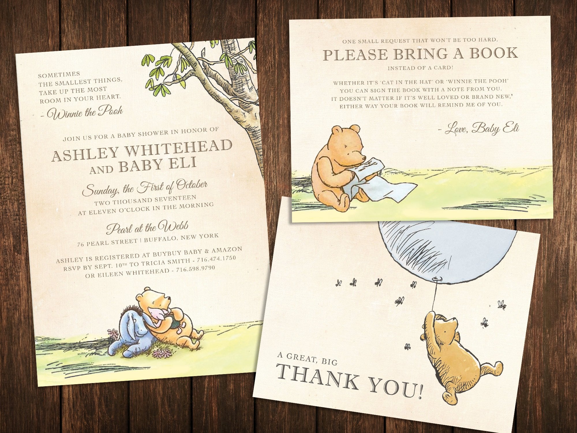 outdoor themed baby shower invitations