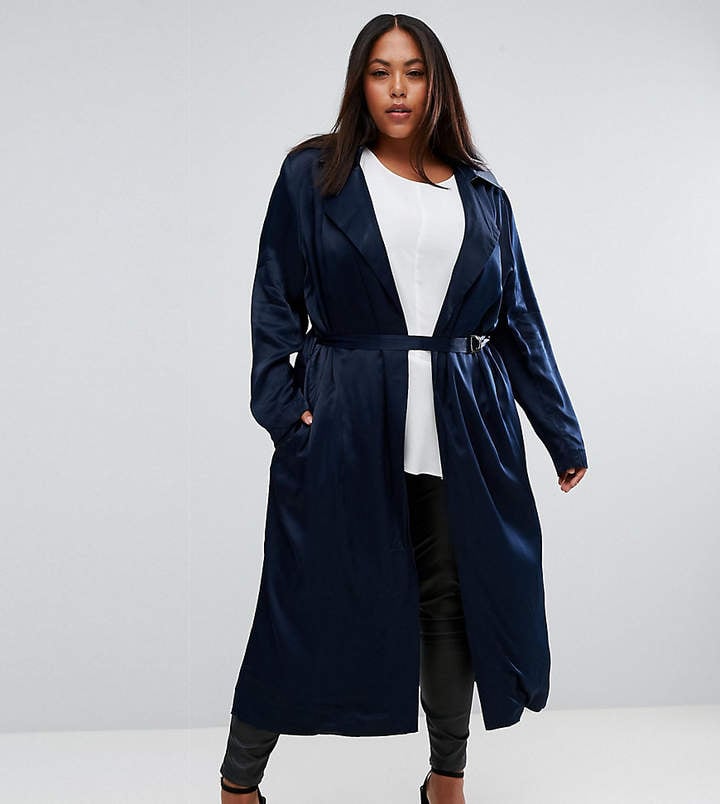 Elvi Belted Longline Coat