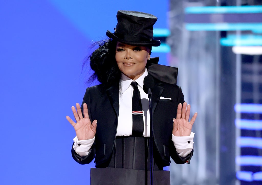 Janet Jackson Wearing Thom Browne at the 2022 Billboard Music Awards