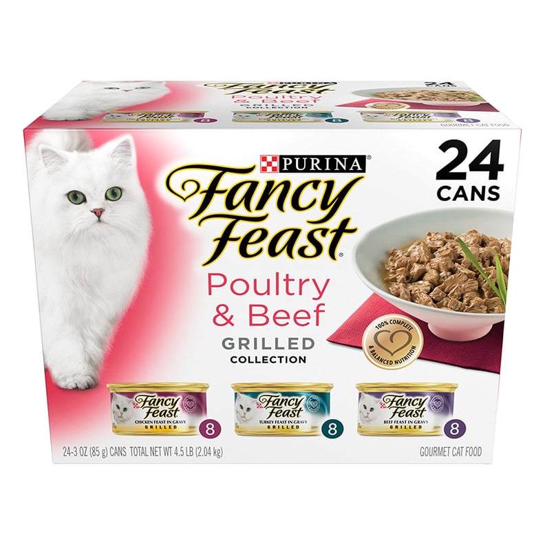 Purina Fancy Feast Grilled Poultry & Beef Collection Wet Cat Food Variety Pack