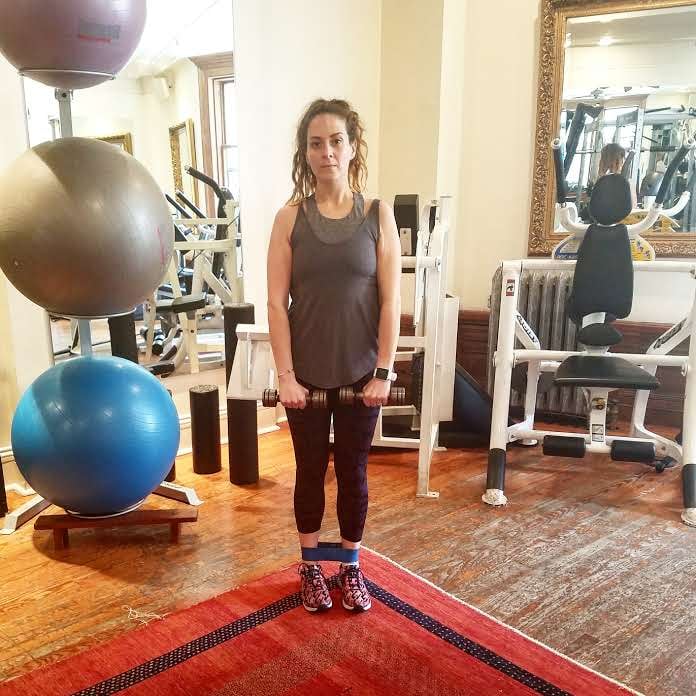 Hip Abduction With Front Raises