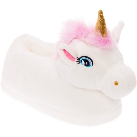 Silver Lilly Unicorn Slippers