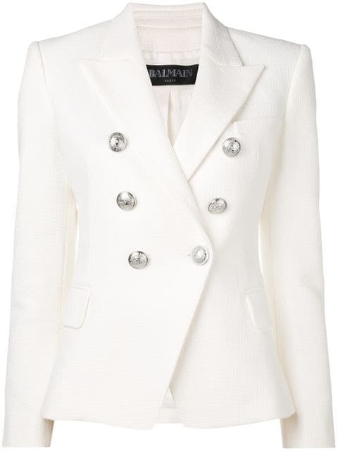 Beyoncé's White Blazer and Miniskirt February 2019 | POPSUGAR Fashion