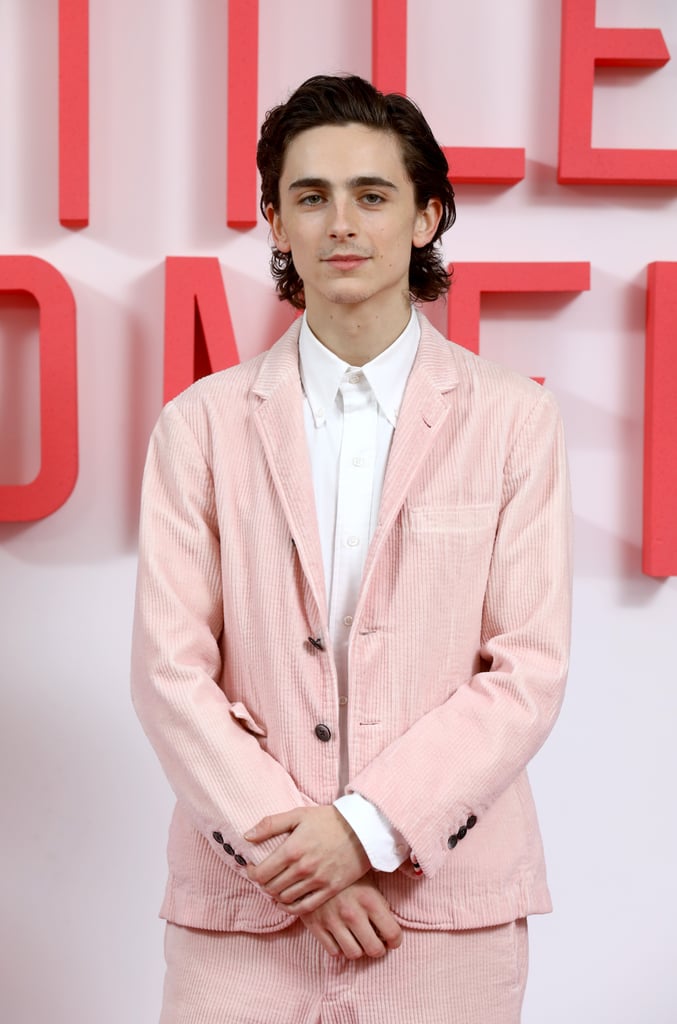 Timothée Chalamet Just Wore Another Pink Suit