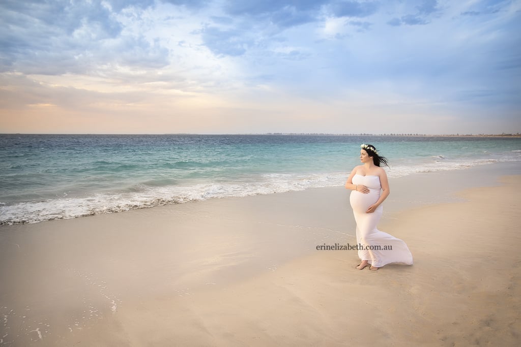 Pregnancy Photo Shoot of Mom Expecting 5 Babies