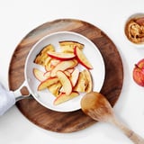 Socca With Sautéed Apples and Maple-Peanut-Butter Sauce Socca With Sautéed Apples and Maple-Peanut-Butter Sauce