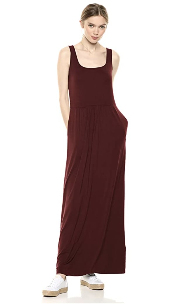 Daily Ritual Jersey Sleeveless Maxi Dress