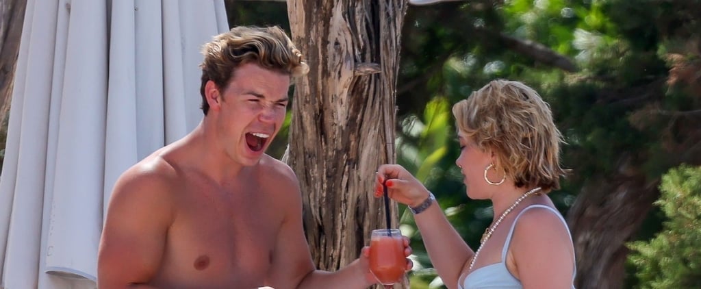 Florence Pugh and Will Poulter Ibiza Photos